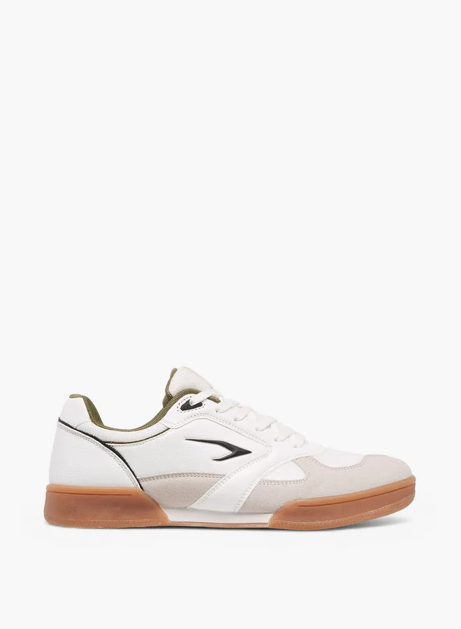 Dash Panelled Lace-Up Sports Shoes