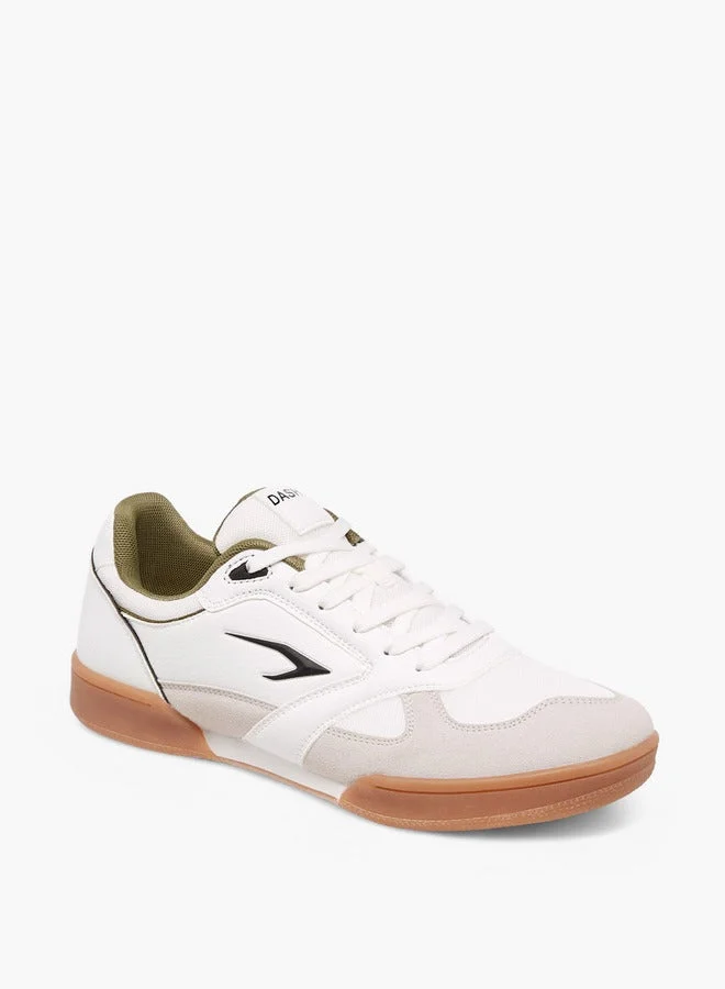 Dash Panelled Lace-Up Sports Shoes
