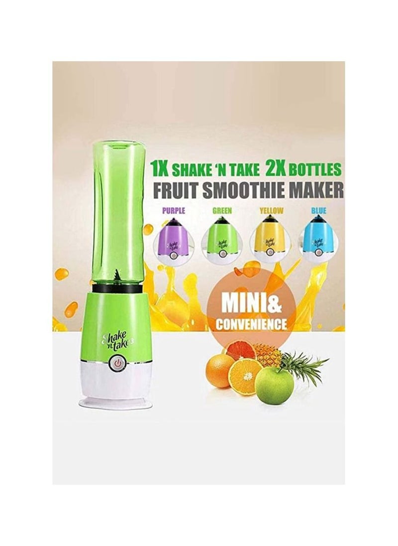Generic - 1 piece Personal Juice Smoothie Blender, Portable Mini Blender for Shakes and Smoothies, Single Serve Small Smoothie Blender with Travel Bottles - Image 1