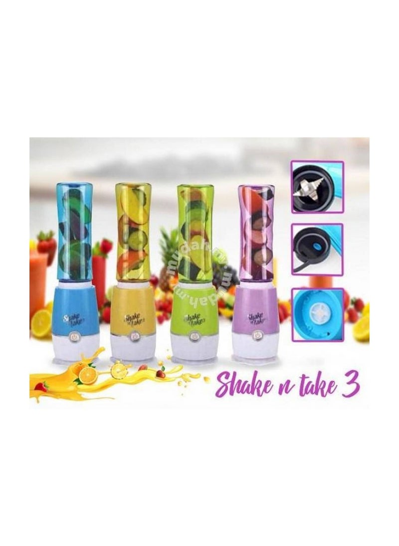 Generic - 1 piece Personal Juice Smoothie Blender, Portable Mini Blender for Shakes and Smoothies, Single Serve Small Smoothie Blender with Travel Bottles - Image 1