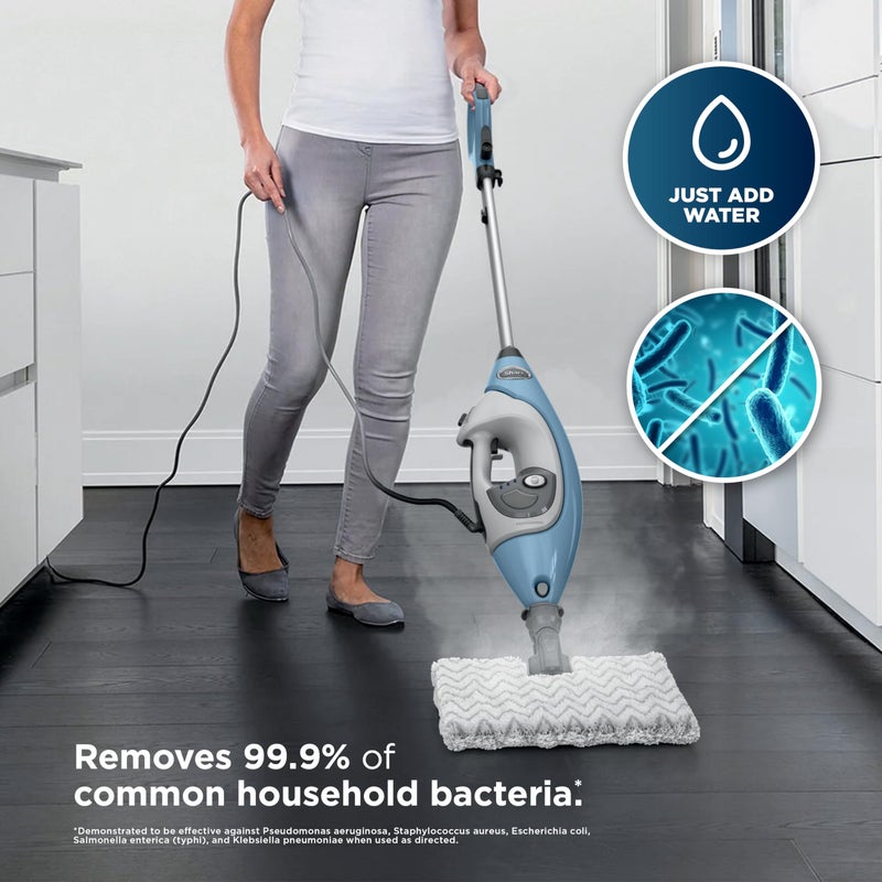 Shark Lift-Away 5-in-1 Steam Mop with Detachable Handheld Steam Cleaner, for Whole Home Cleaning including Sealed Hard Floors, Kitchens, Bathrooms, Upholstery, Cars, Grout & more, Blueberry, S3972BRN - Image 4