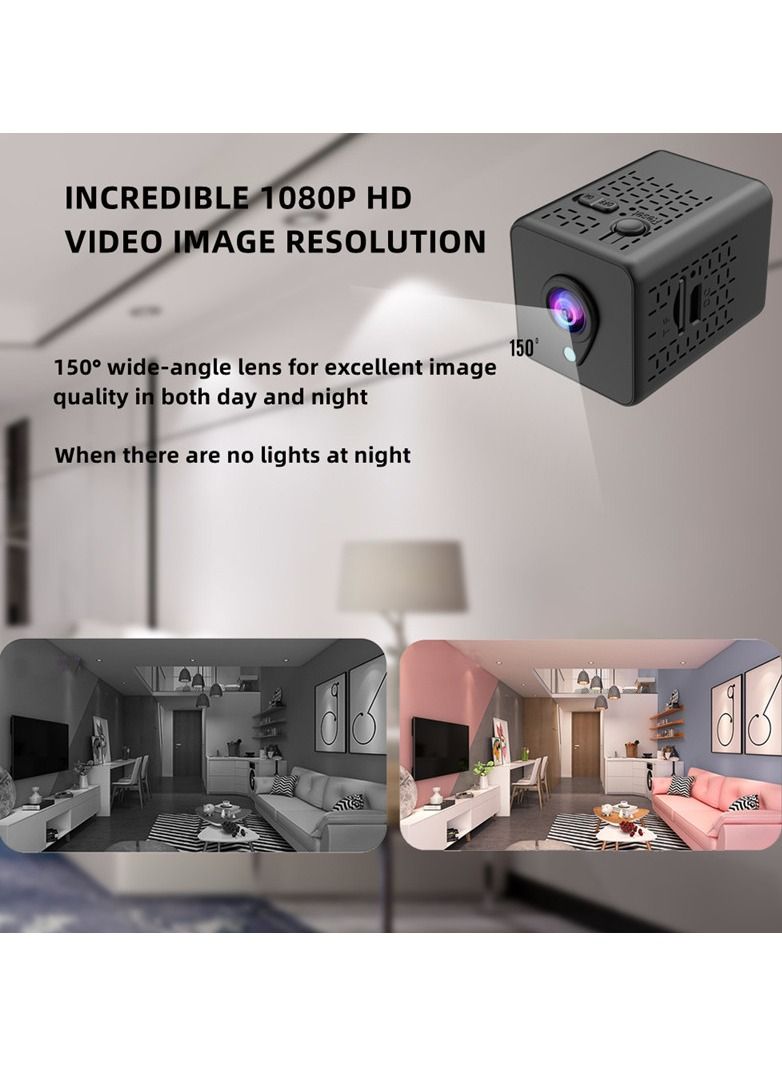 ماركة غير محددة كاميرا مراقبة لاسلكية صغيرة 1080P تعمل بالواي فاي  - Image 2