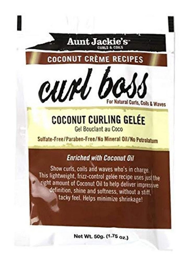 Aunt Jackie's Curl Boss Coconut Curling Gelee 1.75 Oz - Image 1