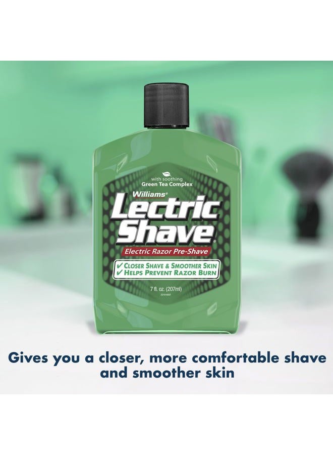 WILLIAMS Lectric Shave, Electric Razor Pre-Shave, 7 Ounce - Image 3