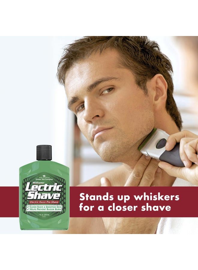 WILLIAMS Lectric Shave, Electric Razor Pre-Shave, 7 Ounce - Image 4