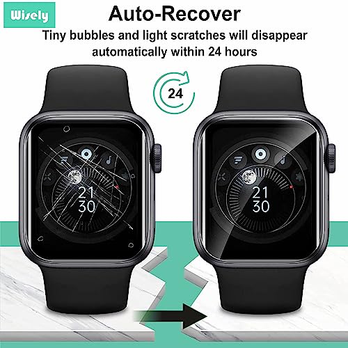 Wisely |3pcs| Screen Guard Protector For Noise Colorfit Pulse Pulse 2 Max Smartwatch |1.85"| Bubble Free, Easy installation kit, HD Clear, Full Cover - Image 4