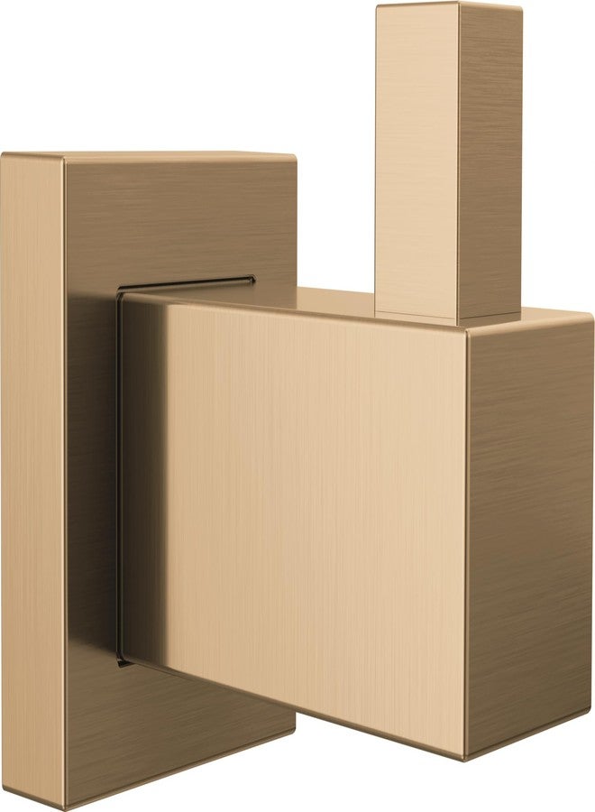 Delta Faucet Velum Single Robe Hook, Gold Towel Hook, Bathroom Hook, Delta Towel Hook, Wall Mounted Hook, Champagne Bronze IAO20836-CZ - Image 1