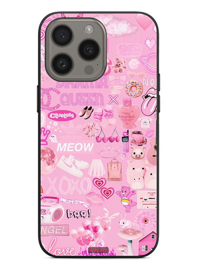 Tolwak Apple iPhone 15 Pro Protective Case Cover Girls Drama Queen - Image 2