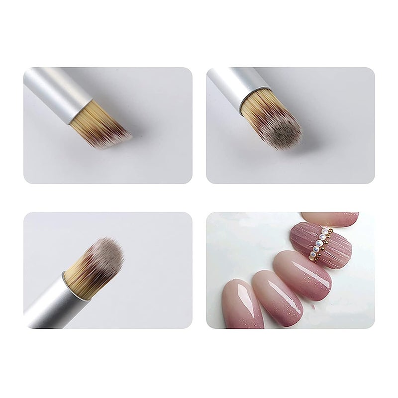 bolt bee Ombre Nail Brushes,Nail Gradient Painting Pen for Blooming Nails, Gradient Nail, Manicure Nail Art Tools, Professional Accessories for Home and Salon Use - Image 5