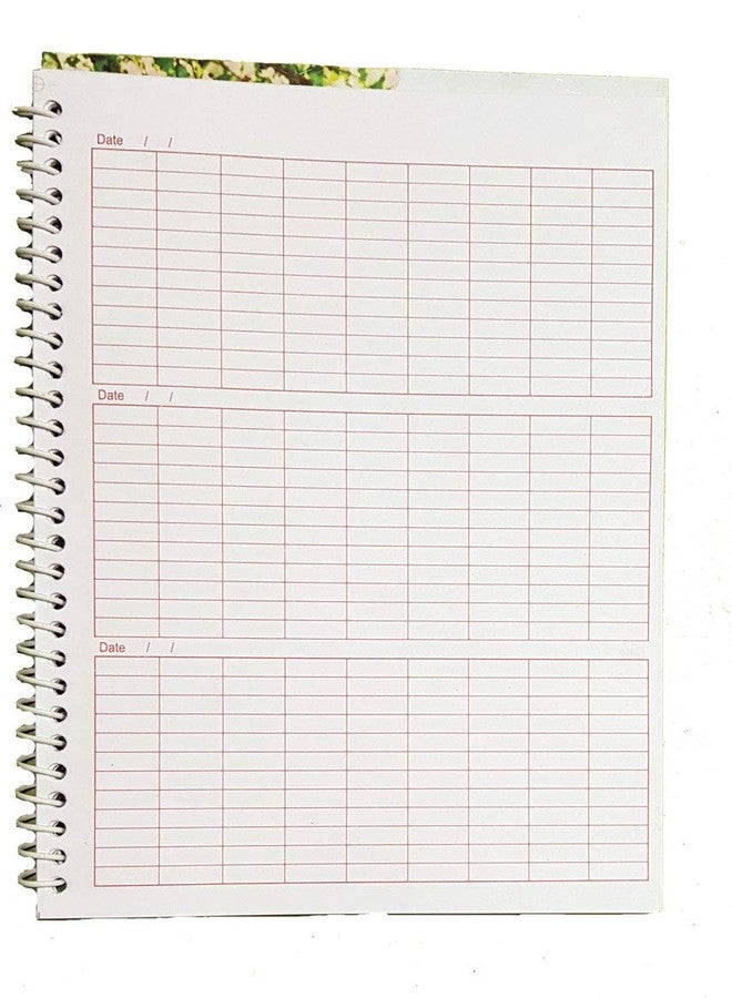 amblitz 51,000 Ram Naam Lekhan Pustika | PACK of 2 Notebooks | BROAD Boxes | Well Organised | 185 X 240 MM | Spiral Bound | 70 GSM Thick Paper | - Image 3