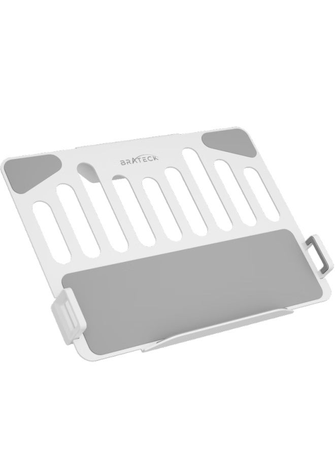 Brateck North Arc Laptop Stand Tray Laptop Stand Accessory Monitor Stand Accessory Monitor Arm Accessory Riser Accessory Ape40 White - Image 2