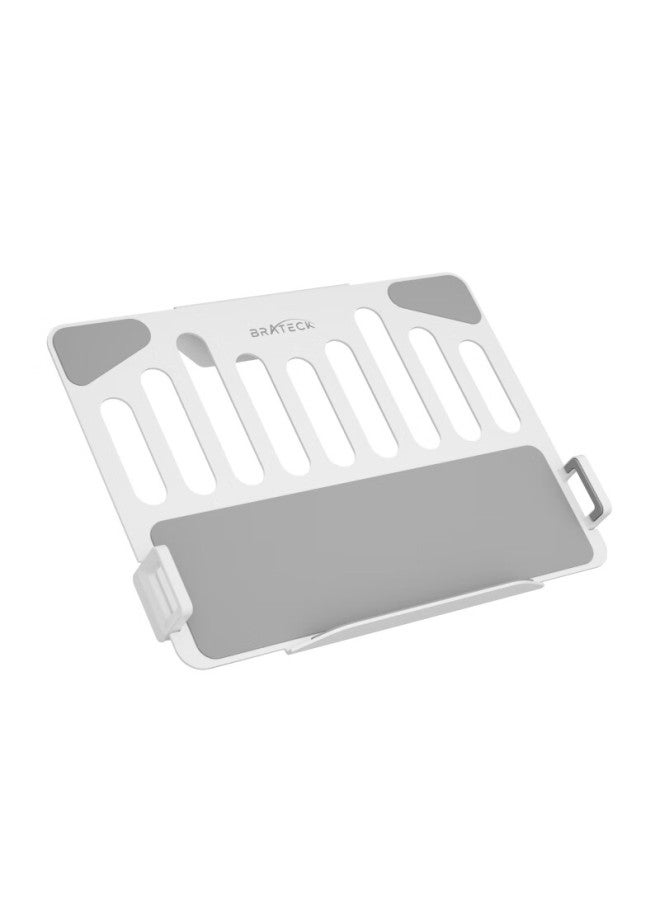 Brateck North Arc Laptop Stand Tray Laptop Stand Accessory Monitor Stand Accessory Monitor Arm Accessory Riser Accessory Ape40 White - Image 1