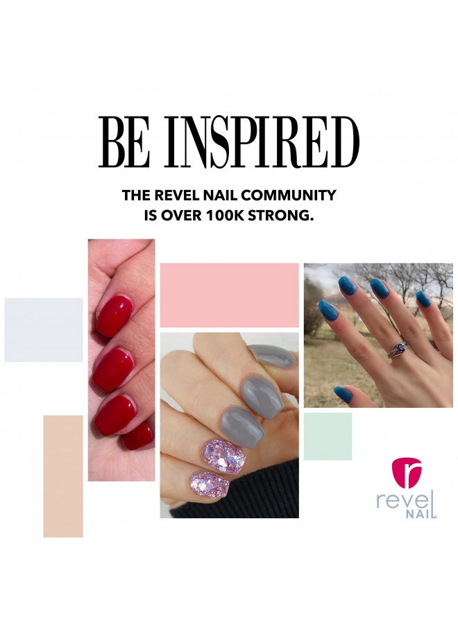 Revel Nail - Starter Dip Powder Kit - 4 Color Dip Powder Nail Kit, Manicure Set with Dip Nail Powder and Dip Powder Liquid Set - Image 1
