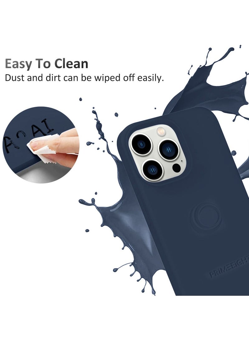PRIMEEIGHT - iPhone 11 Pro Case 5.8 inch Shockproof Curved Edges apple iphone 11 Pro case Anti Scratch iphone 11 Pro protective case BLUE - Image 1