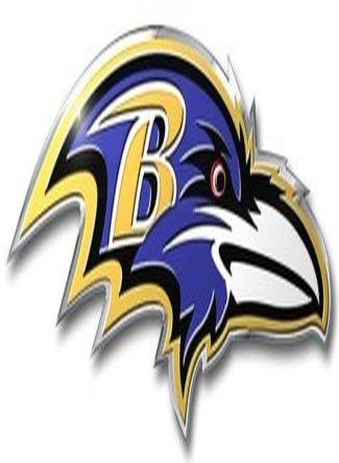 ProMark Baltimore Ravens Color Auto Emblem - Die Cut - Image 2