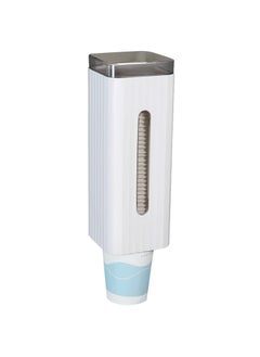 Cup Dispenser Wall Mount Bathroom Mouthwash Cup Holder for 4oz to 6oz Disposable Cups Small Pull Type Water Cooler Cup Dispenser for Bathroom Home Hospital Office Gym