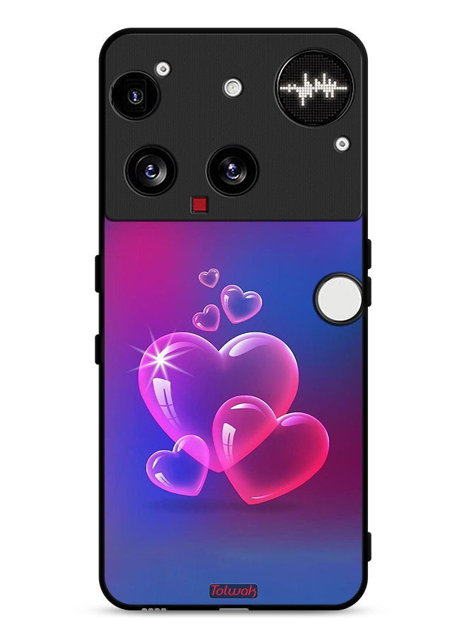 Tolwak Nothing Phone (3) Protective Case Cover Water Hearts - Image 1