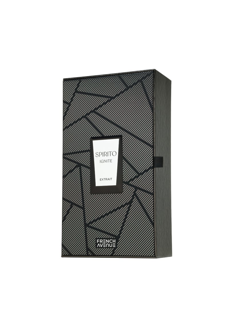 French Avenue Spirito Ignite Eau de Parfum Bold Woody Fruity Leather Perfume for Men & Women, 100ml – Iris, Leather & Cedarwood - Image 4