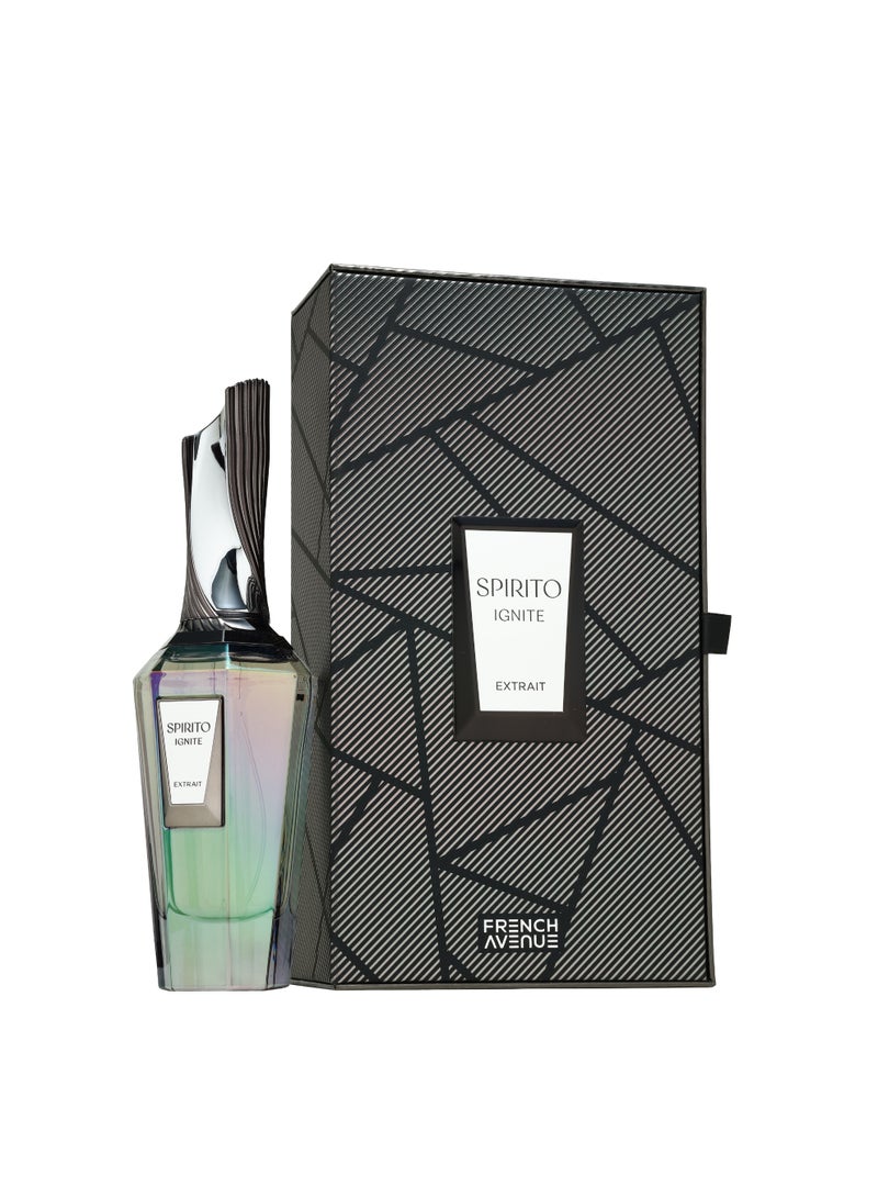 French Avenue Spirito Ignite Eau de Parfum Bold Woody Fruity Leather Perfume for Men & Women, 100ml – Iris, Leather & Cedarwood - Image 5