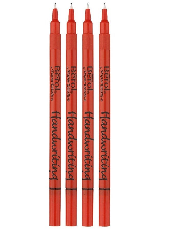 Berol Handwriting Pens (PACK OF 4) DARK BLUE INK