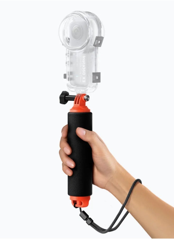 Insta360 - Floating Hand Grip Stick - Black - Image 1