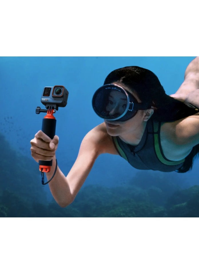 Insta360 - Floating Hand Grip Stick - Black - Image 1