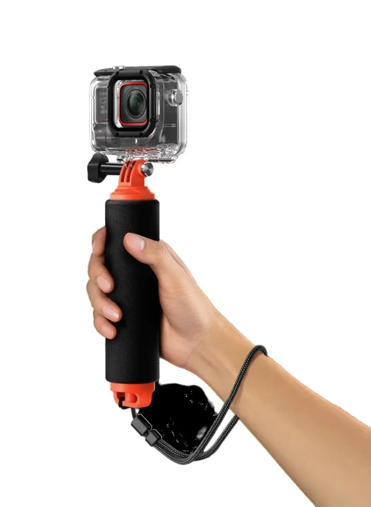 انستا 360 عصا قبضة يد عائمة - أسود