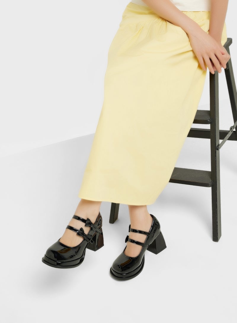 Ginger Heeled Mary-Jane Pump  - Image 5
