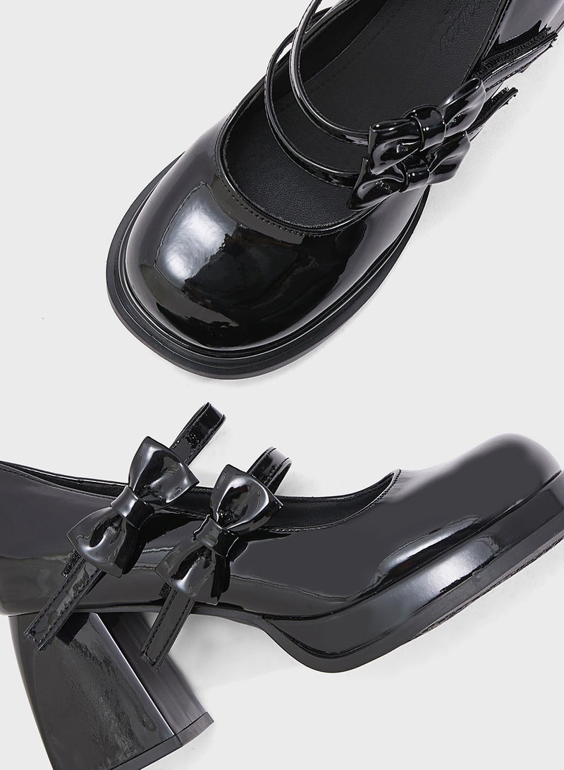 Ginger Heeled Mary-Jane Pump  - Image 4