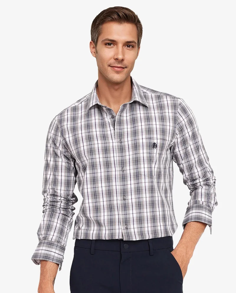 Rare Rabbit Men's Cotton Check Shirt