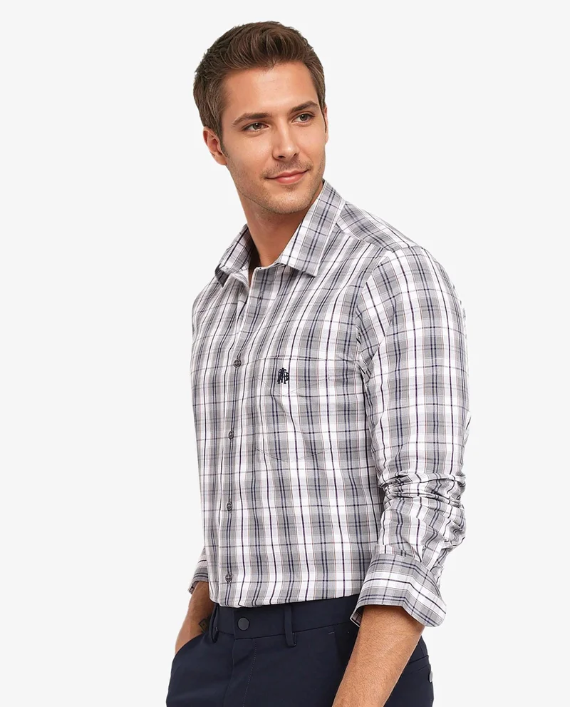 Rare Rabbit Men's Cotton Check Shirt