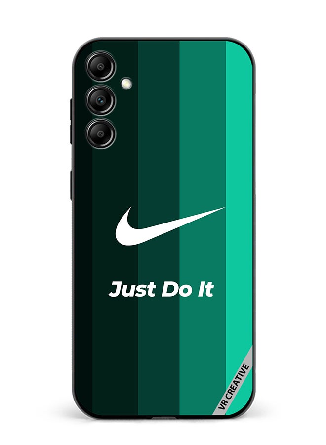 VR CREATIVE Protective Case Cover For Samsung Galaxy A35 Nike Logo Green Design Multicolour - Image 1
