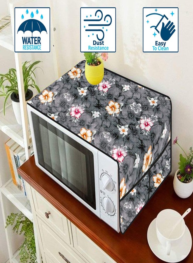 Wings Star Oven Top Cover for Morphy Richards 25 Litre - Microwave Top Cover with 4 Utility Pockets and 1 Oven Handle Cover KUM87 - Image 5