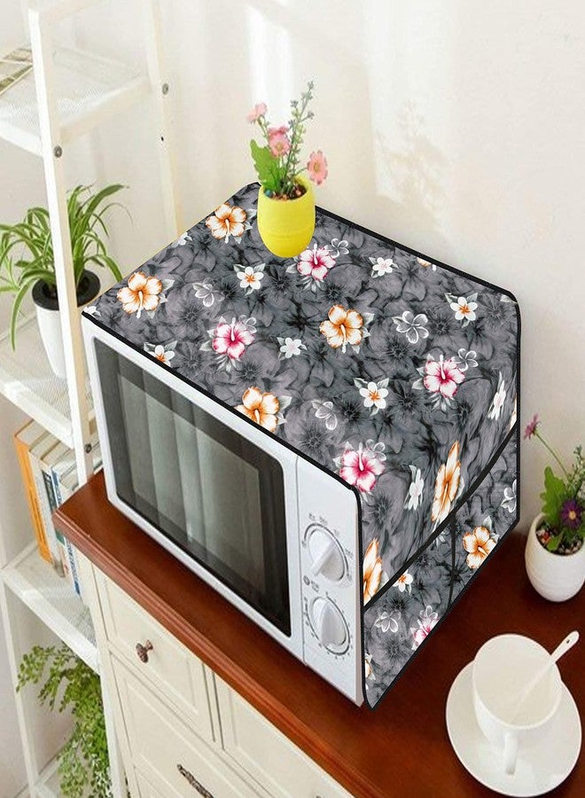 Wings Star Oven Top Cover for Morphy Richards 25 Litre - Microwave Top Cover with 4 Utility Pockets and 1 Oven Handle Cover KUM87 - Image 2