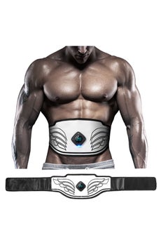 KASTWAVE ABS Stimulator, USB Rechargeable Portable Fitness Workout Equipment Without Gel Pads for Men Woman, Arm, Leg, Home Office, The Latest Model 12 Modes, 20 Levels of Intensity (for Beginners)  - Image 1