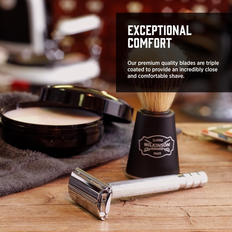 Wilkinson Sword Double Edge Razor Blade Refills for Men - 5 Count - Image 4