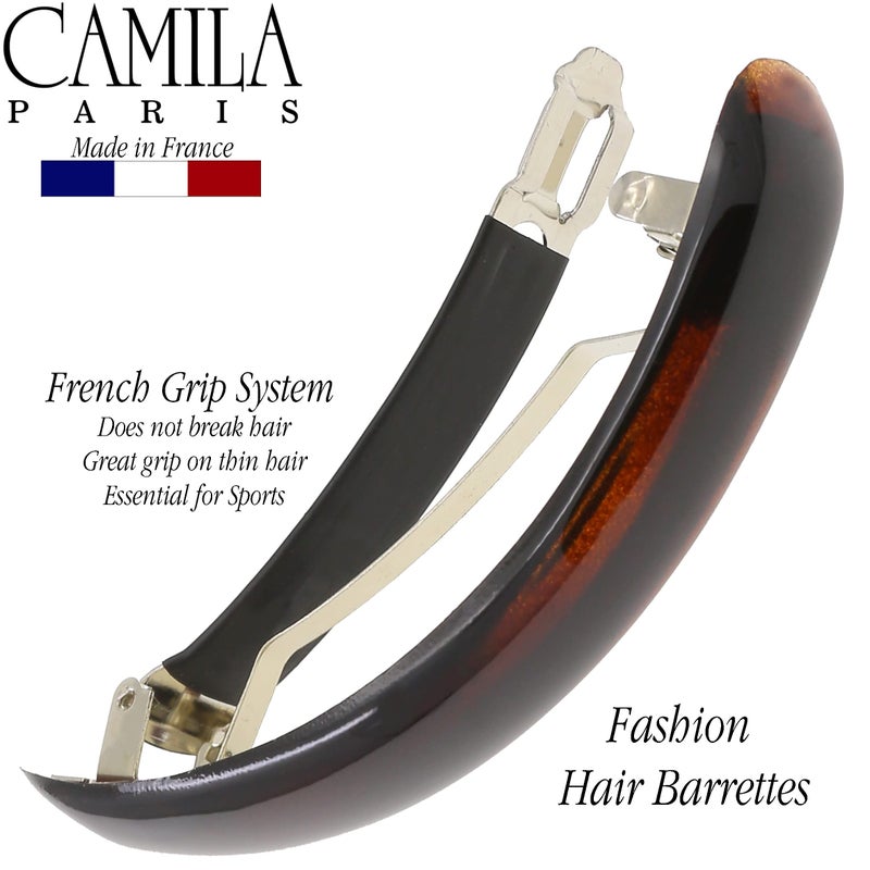 Camila Paris CP2638 French Hair Barrette Clip for Girls for Thick Curly Wavy Long Hair, Strong Hold Grip Hair Clips for Women, Automatic, No Slip Durable Styling Girls Hair Accessories, Made in France - Image 5