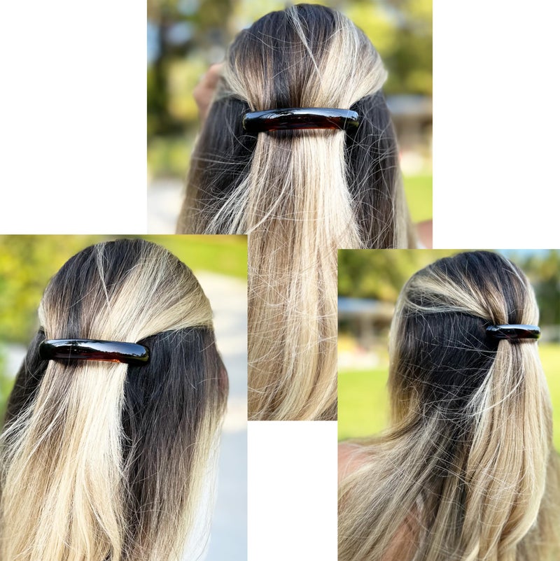 Camila Paris CP2638 French Hair Barrette Clip for Girls for Thick Curly Wavy Long Hair, Strong Hold Grip Hair Clips for Women, Automatic, No Slip Durable Styling Girls Hair Accessories, Made in France - Image 2