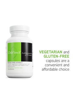 Davinci Labs Healthy Eyes - Dietary Supplement to Maintain Healthy Visual Function and Support Eye Health* - with Vitamins, Minerals, Lutein, Lycopene, Zeaxanthin and More - 90 Vegetable Capsules  - Image 5