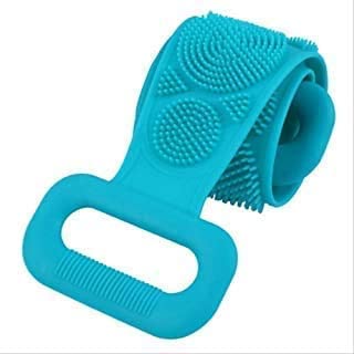 RUBS Silicone Soft Bath Brush For Dead Skin Removal Gentle Massage Exfoliation - Multicolor - Image 2