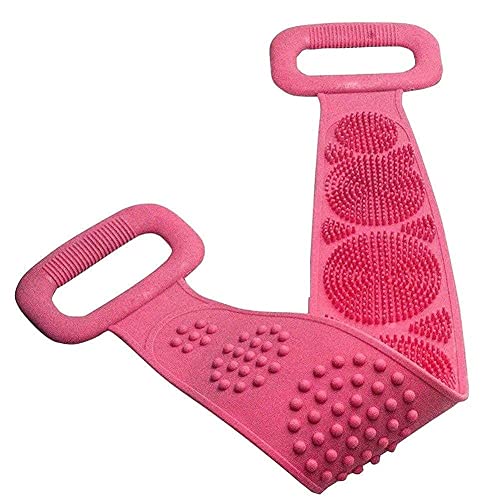 RUBS Silicone Soft Bath Brush For Dead Skin Removal Gentle Massage Exfoliation - Multicolor - Image 1