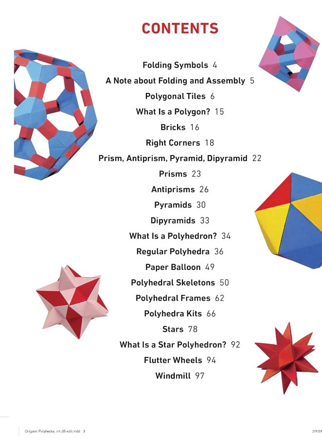 Origami Polyhedra for Beginners: Amazing Geometric Paper Models from a Leading Japanese Expert!  - Image 3