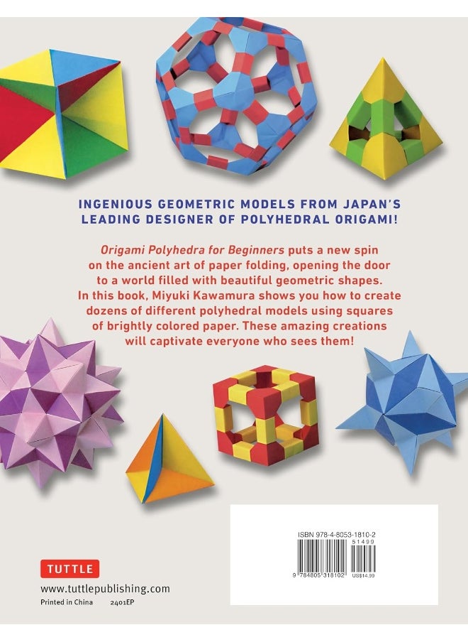 Origami Polyhedra for Beginners: Amazing Geometric Paper Models from a Leading Japanese Expert!  - Image 2