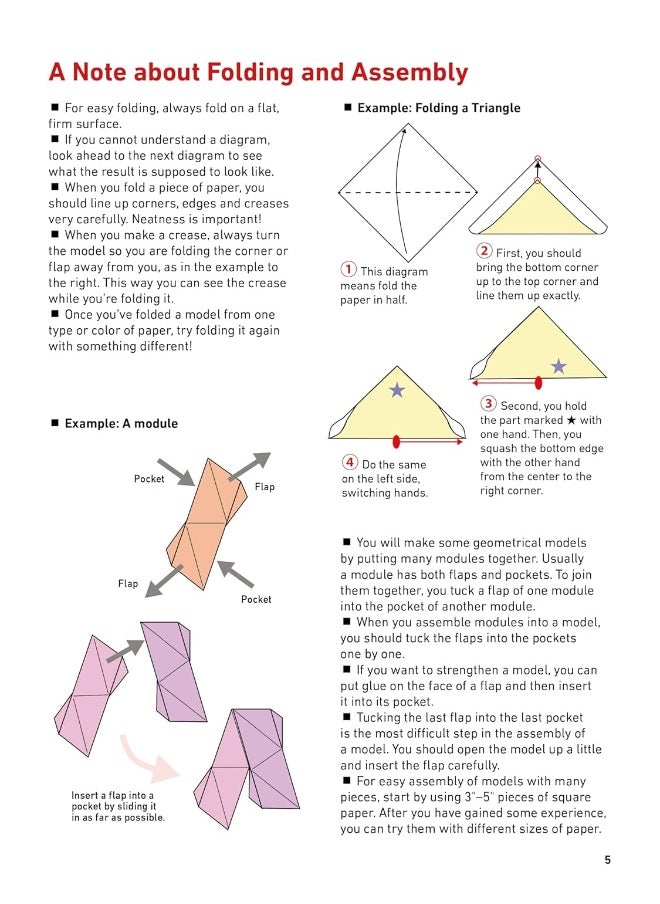 Origami Polyhedra for Beginners: Amazing Geometric Paper Models from a Leading Japanese Expert!  - Image 5