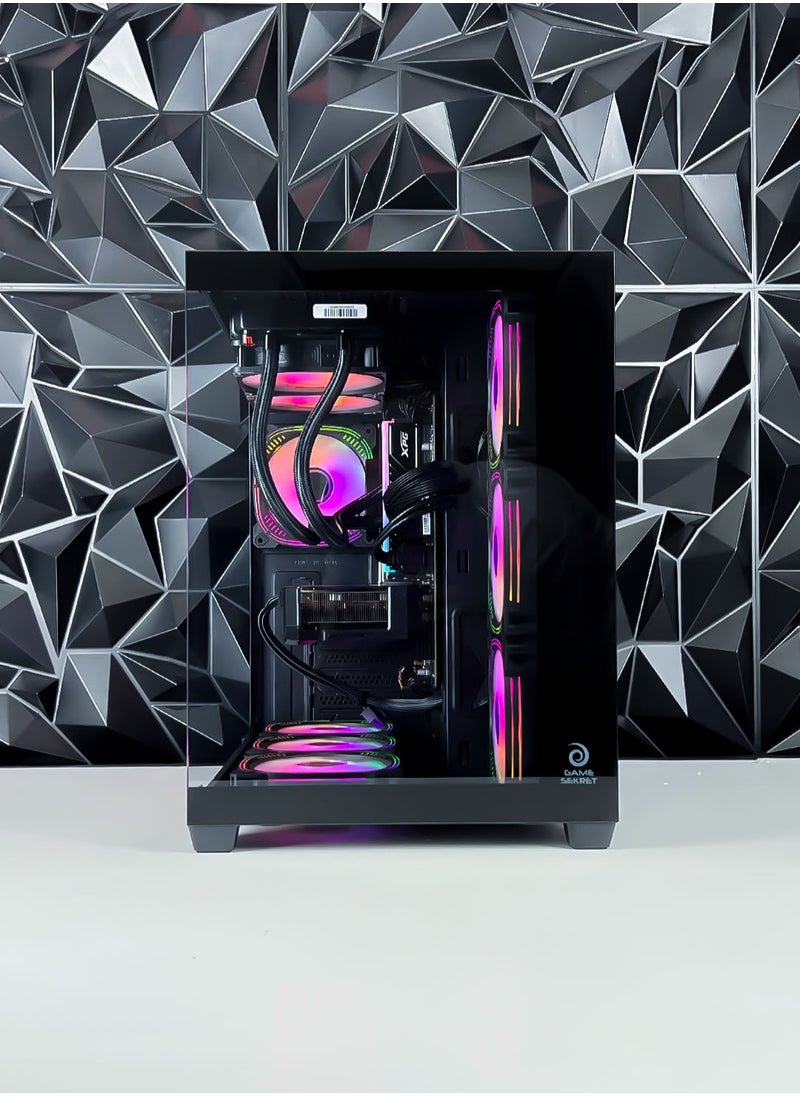 Arcadia Gaming PC - Intel Core i5-13400F Processor | NVIDIA RTX 4060Ti 8GB GPU | 32GB DDR4 RAM | 1TB M.2 NVMe SSD | 240mm AIO Liquid Cooler | WiFi Ready | Windows 11 Pro | Game Sekret Desktop Computer Tower