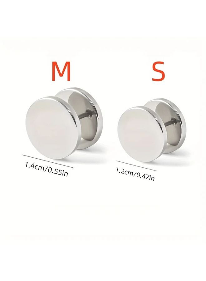 Detachable Spiral Collar Button For Tightening Collars Cuffs Sweaters 1pc Black 0 55in - Image 5