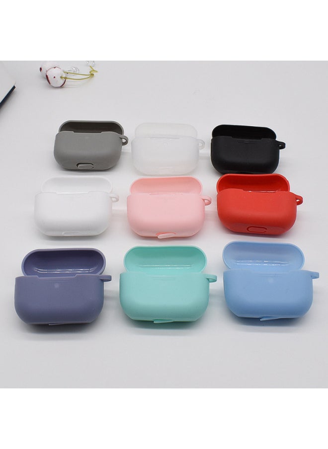 Generic - Applicable To Airpods Pro Protective Shell Apple Headset Three Generations Pro Protective Cover Pro Headset Protective Cover Earplugs-Color:2260 Matcha Green-Model:(Thick) Airpods Pro3 Protective Shell - Image 1