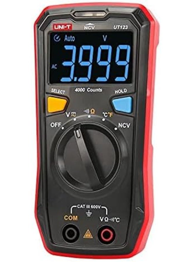 يوني تي جهاز قياس متعدد الاستخدامات UNI-T UT123 بحجم الجيب للاستخدام المنزلي - Image 2