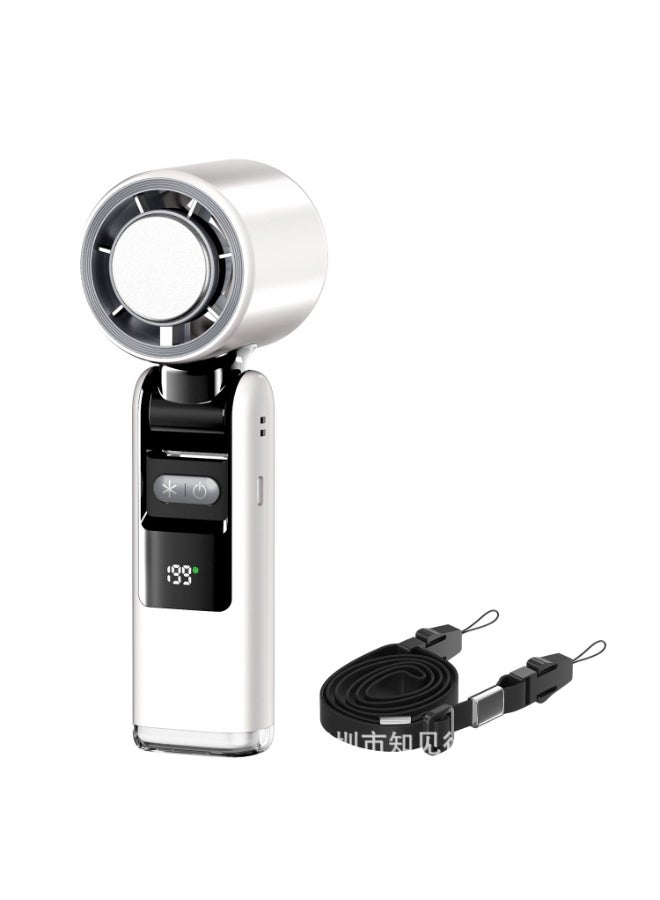 Nariele New Portable Rechargeable Foldable Handheld Ice Pack High-Speed Small Fan