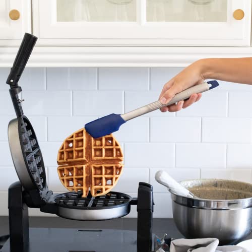 Get It Right GIR: Get It Right Premium Stainless Steel Locking Tongs - Non-Stick Heat Resistant Silicone and Nylon Tip Food Tongs Perfect For Cooking and Grilling - Ultimate - 13 IN, Black - Image 4